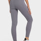 High Waist Ankle-Length Yoga Leggings with Pockets