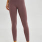Wide Seamless Band Waist Sports Leggings
