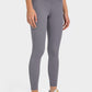 High Waist Ankle-Length Yoga Leggings with Pockets