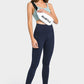 High Waist Ankle-Length Yoga Leggings with Pockets
