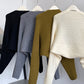 Touka Knitted Shrug Scarf - Black